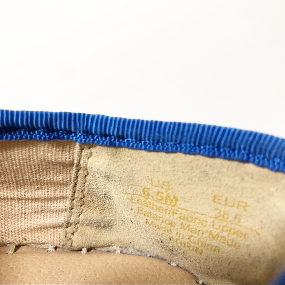 Sam Edelman Carrin Espadrille Nautical Blue Suede - Picture 7 of 8